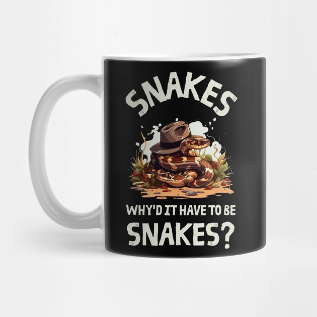 Snakes. Why did it have to be snakes? - Black - Adventure by Fenay-Designs